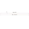 Trickle Vent Framevent PVCu (400mm)